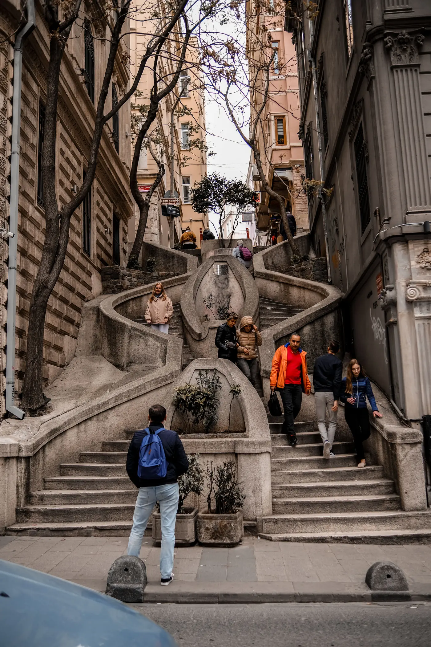 Kamondo Stairs in Galata, Istanbul